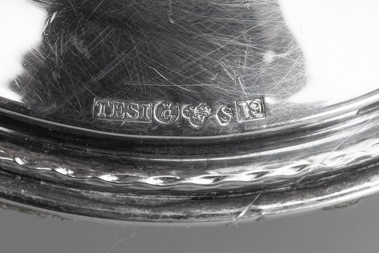 LJUSSTAKAR 2 par, silver, TESI, Göteborg 1959 och 1969.