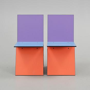 STOLAR, ett par, "Vilbert", Verner Panton, Ikea, 1993/94.