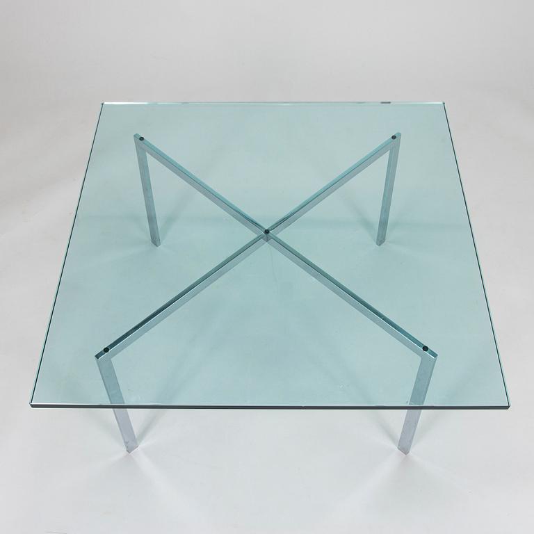 Ludwig Mies van der Rohe,  a 1965 'Barcelona' coffee table for Knoll.