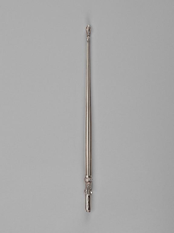 A FABERGÉ silver penn, workmaster Julius Rappoprt, St. Petersburg 1899-1908.