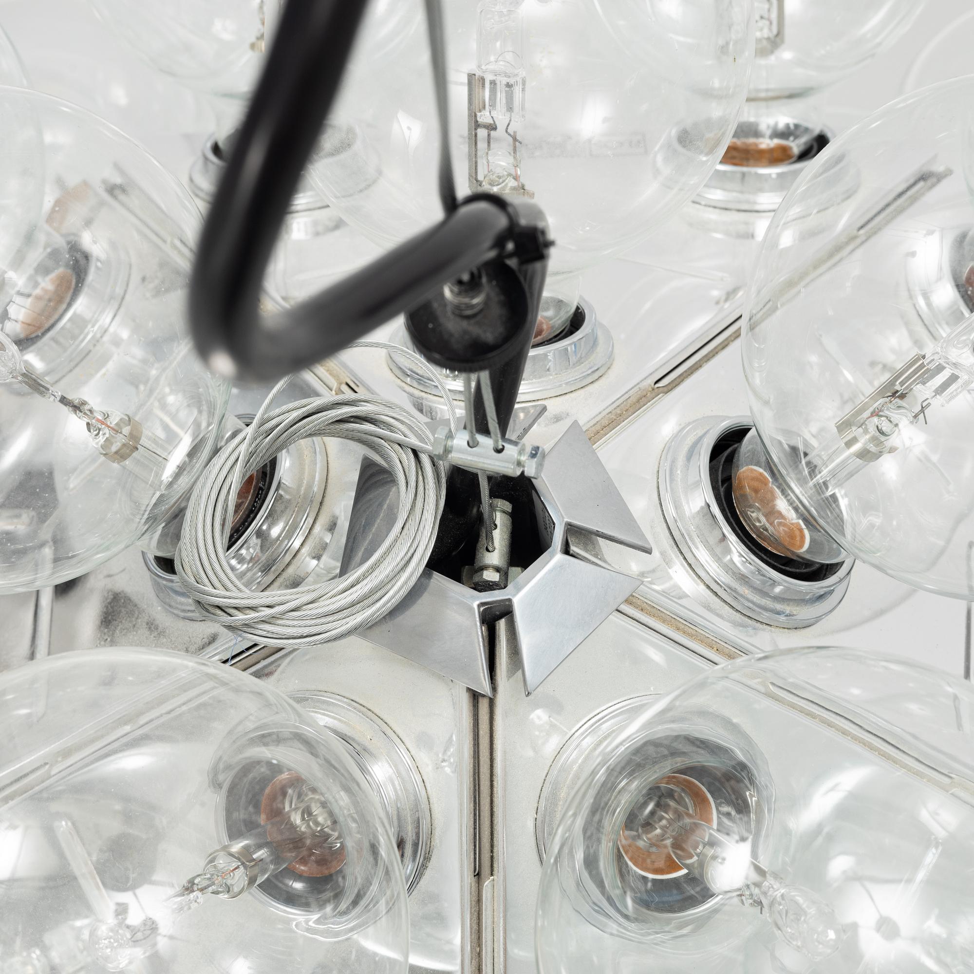 Achille Castiglioni, a 'Taraxacum S1' ceiling light, FLOS, Italy.