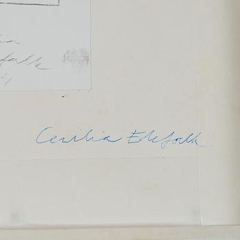 CECILIA EDEFALK, gelatin silver print,  signerad och daterad 2004 a tergo.