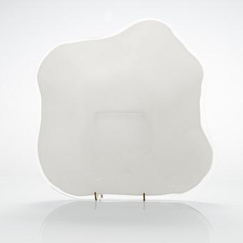 Alvar Aalto, One piece of 'Aalto flower' glass sculpture signed Alvar Aalto Iittala-56.