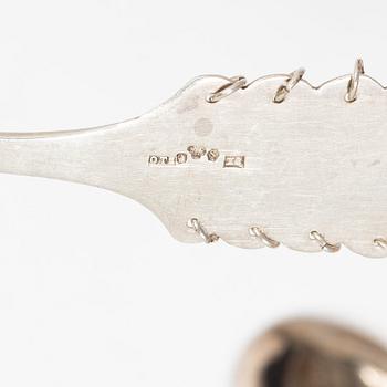 Cutlery, 62 pcs, silver, Sweden, including Bolidensilver, Sven O Falk, Nederkalix 1945.