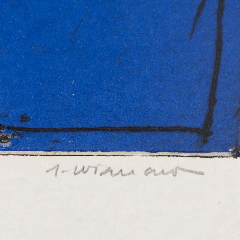 JAMES COIGNARD, carborundumetsning, signerad och numrerad 46/75.