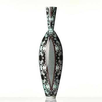 Åsa Lindström, a unique ceramic floor vase, Rörstrand, 1991.