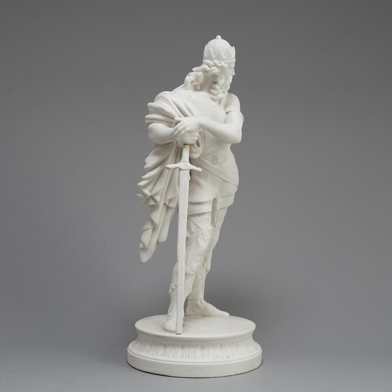 A LATE 19TH CENTURY PARIAN FIGURE, Gustafsberg.