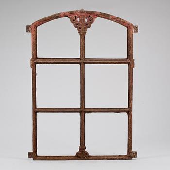 FÖNSTER, gjutjärn, 1800-talets slut.