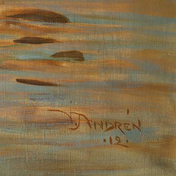 Vicke Andrén, oil on canvas, signed and dated -12.