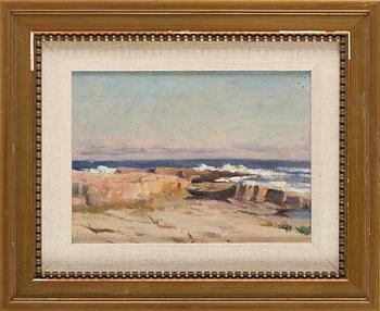 Louis Sparre, oil on canvas, indistinctly signed.