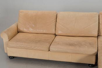 A CORNER COUCH BY DUX, SWEDEN.