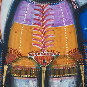 MAX WALTER SVANBERG, gouache, signerad Max Walters och daterad 55.