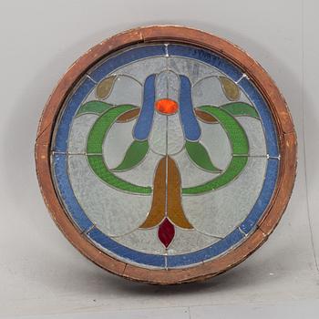 FÖNSTER, blyinfattat glas, Jugend, 1900-talets första hälft.