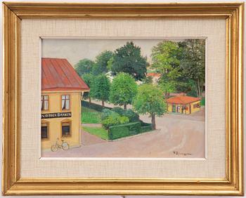 Reinhold Ljunggren, View from Trosa.