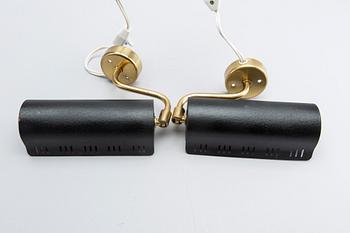 A pair of Falkenbergs wall lamps 1950/60s.