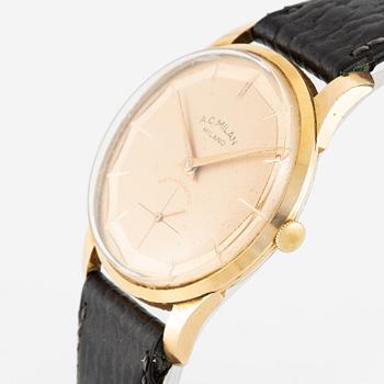 Wristwatch, "AC Milan", "Antonio Durán", 35 mm.