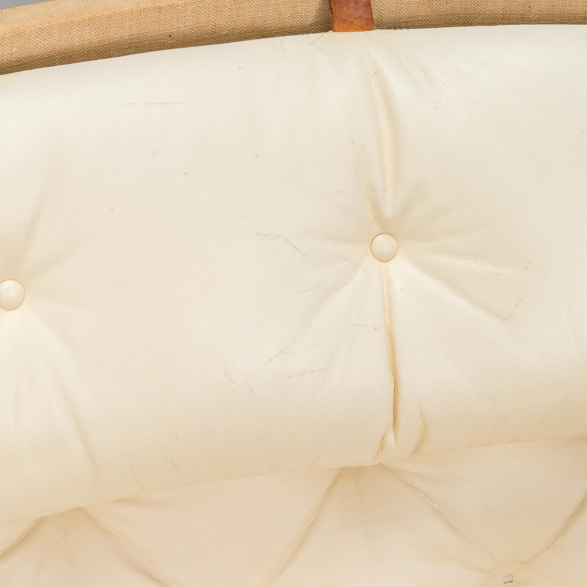 Bruno Mathsson, a 'Pernilla Roto' armchair, DUX, second half of the 20th century.