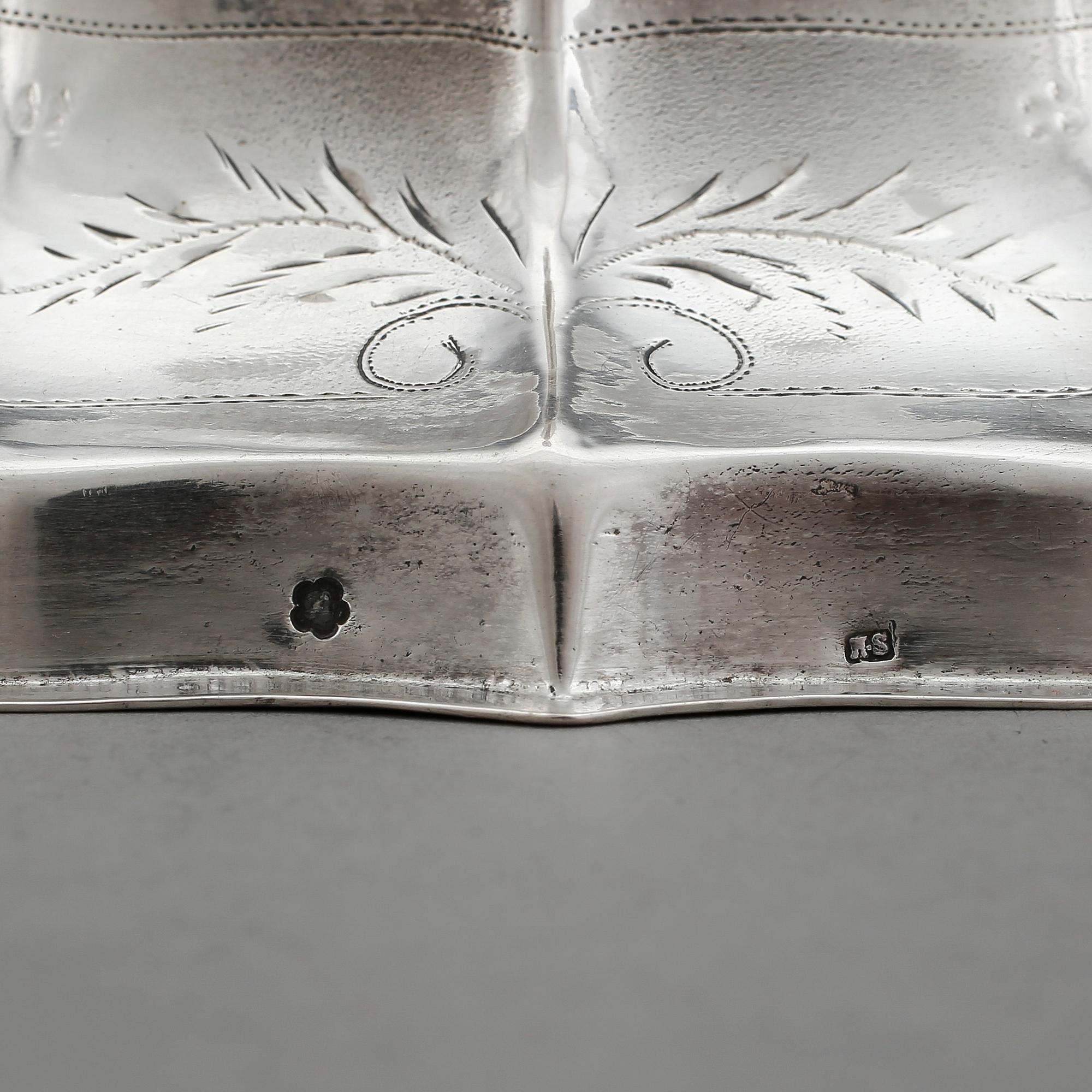 LJUSSTAKE, silver, Österrike-Ungern 1867-1872. Vikt ca 458 gram.