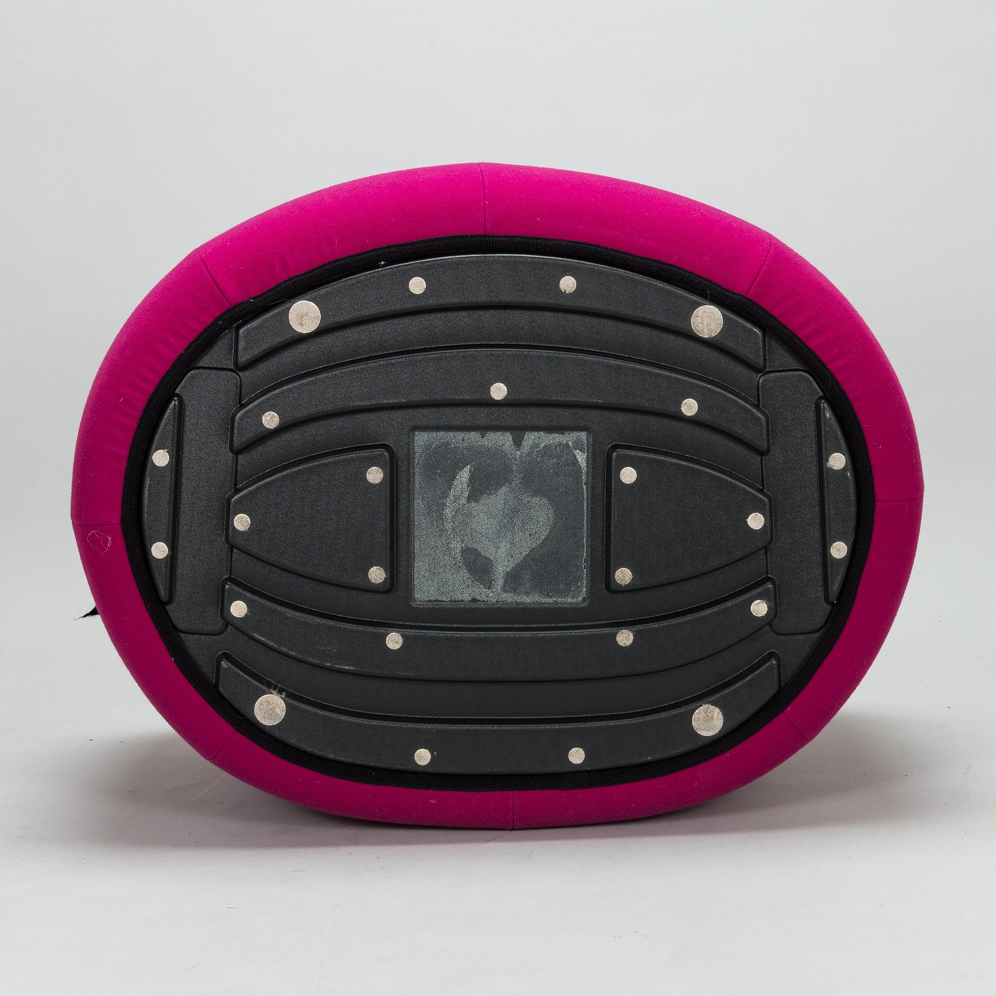 Pierre Paulin, fåtölj "Pumpkin", Ligne Roset, Frankrike. Modellen formgiven 1971.