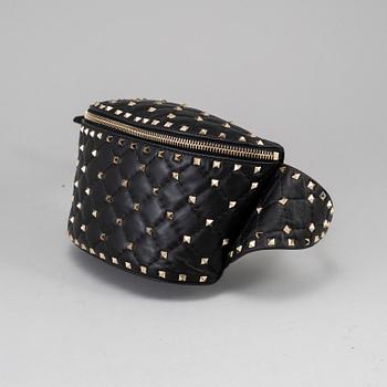 VALENTINO, midjeväska, "Rockstud spike bumbag".