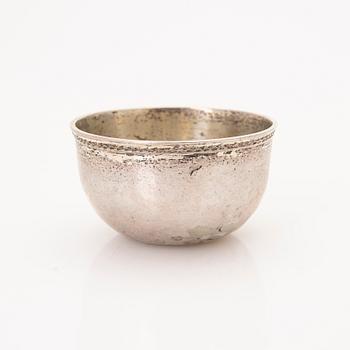 Tumbler, silver, Hans Stadius (active 1722–1735), Kristianstad.