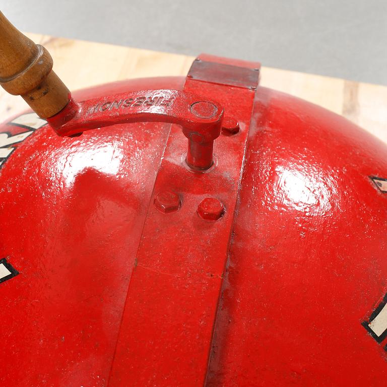 A fire alarm from Firesnow in England, 1950s/60s.