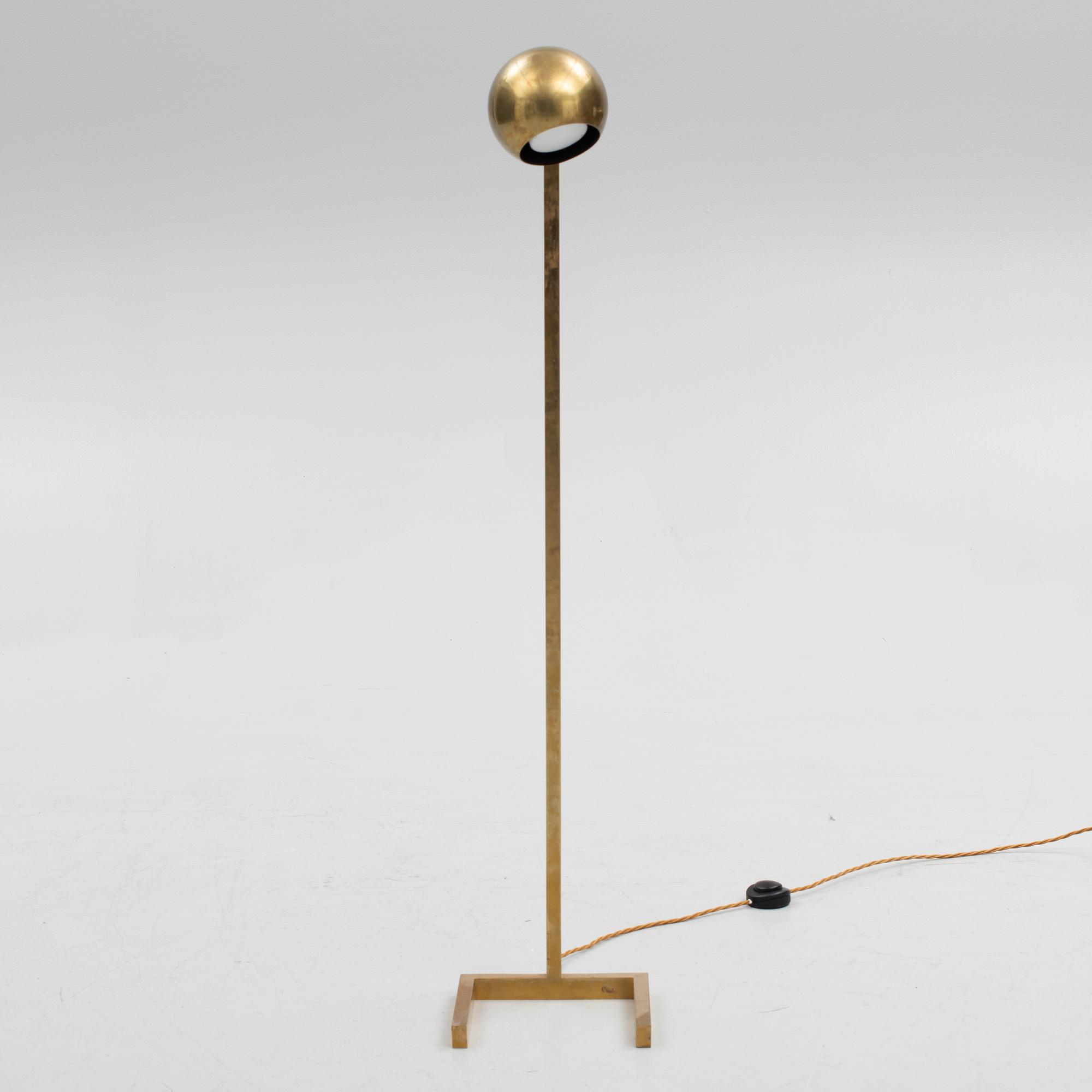 A "Tall Savona" floor lamp, Vaughan.