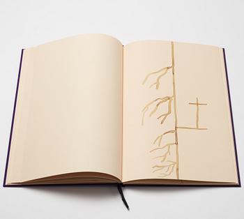 James Brown, book signed and numbered 79/100 including an original gouache.