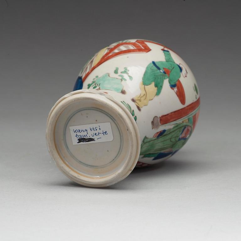 VAS, porslin, Qingdynastin, Kangxi (1662-1722).