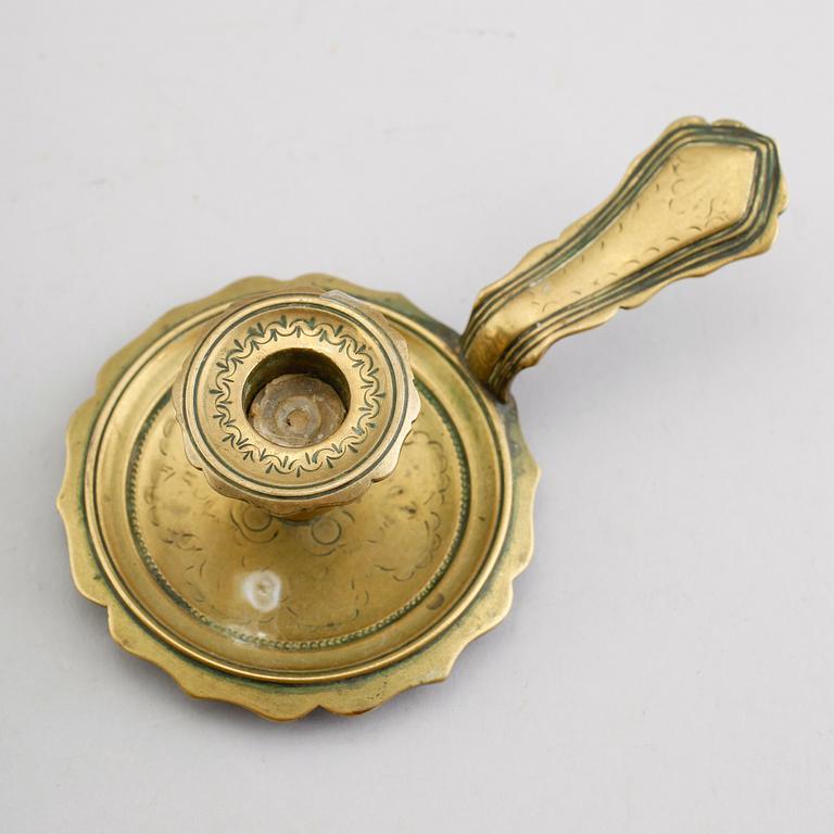 RESELJUSSTAKE, mässing, 1700-tal.