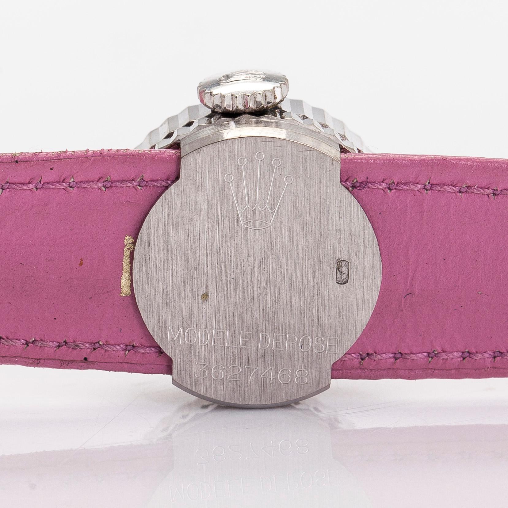 Rolex, Orchid, Chameleon, wristwatch, 16 mm.