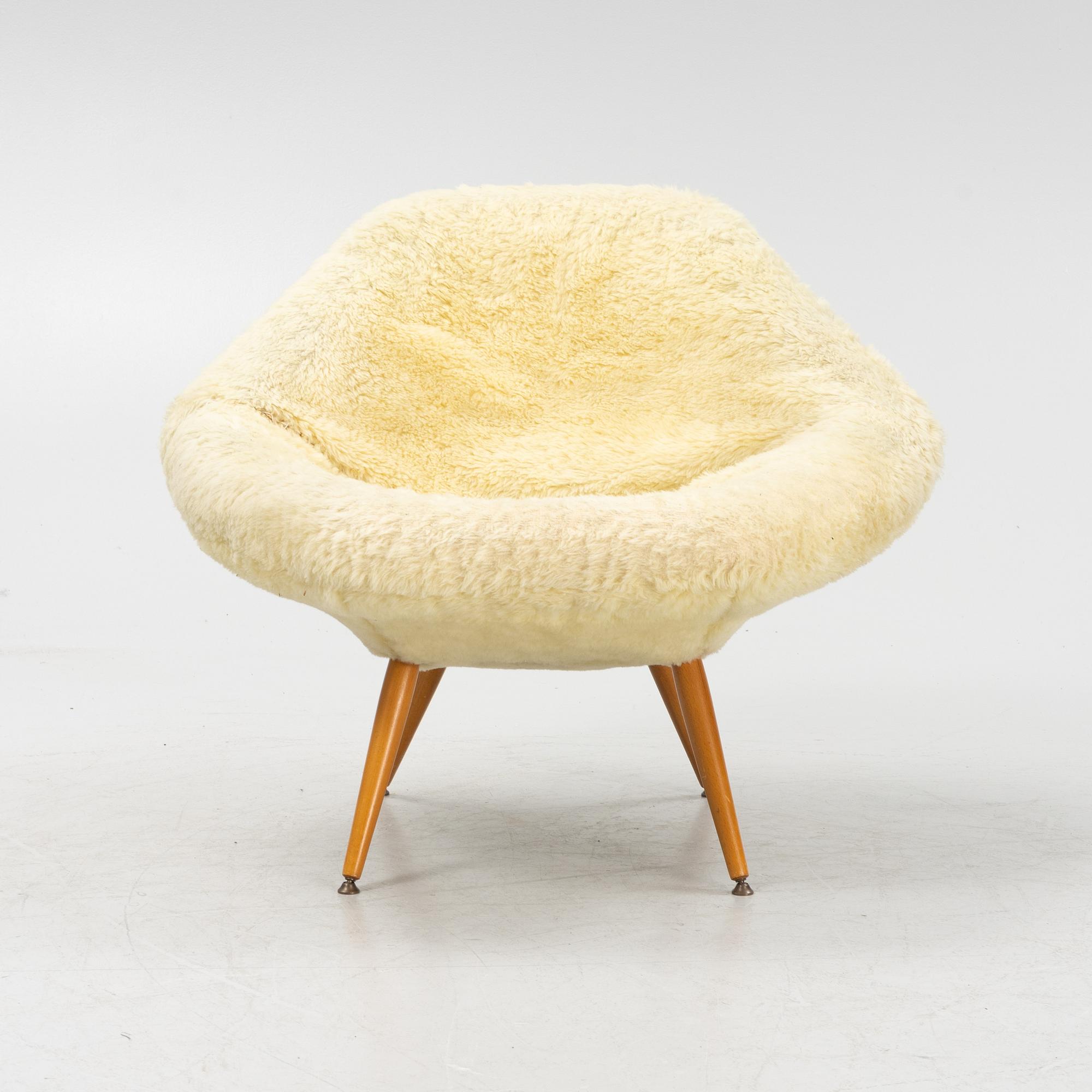 Arne Dahlén, an 'Eva' easy chair, Dahléns Dalums Fåtöljindustri AB, 1960's.