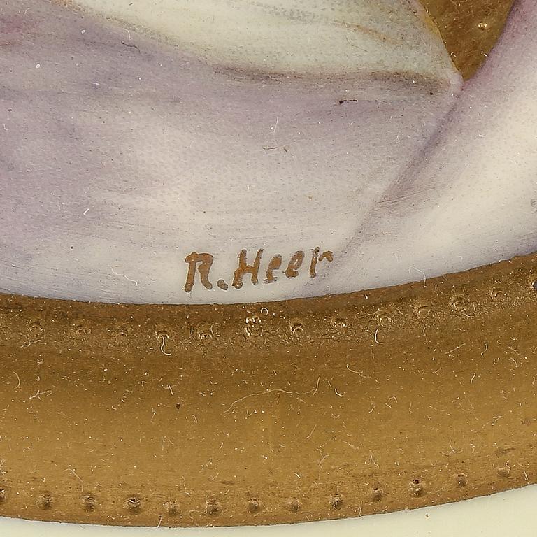 TALLRIKAR, 6 stycken, sannolikt Tyskland/Österrike, 1800-talets sista kvartal.