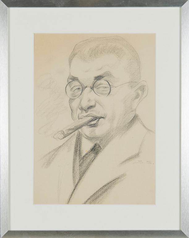 Santeri Salokivi, Man with a cigar.
