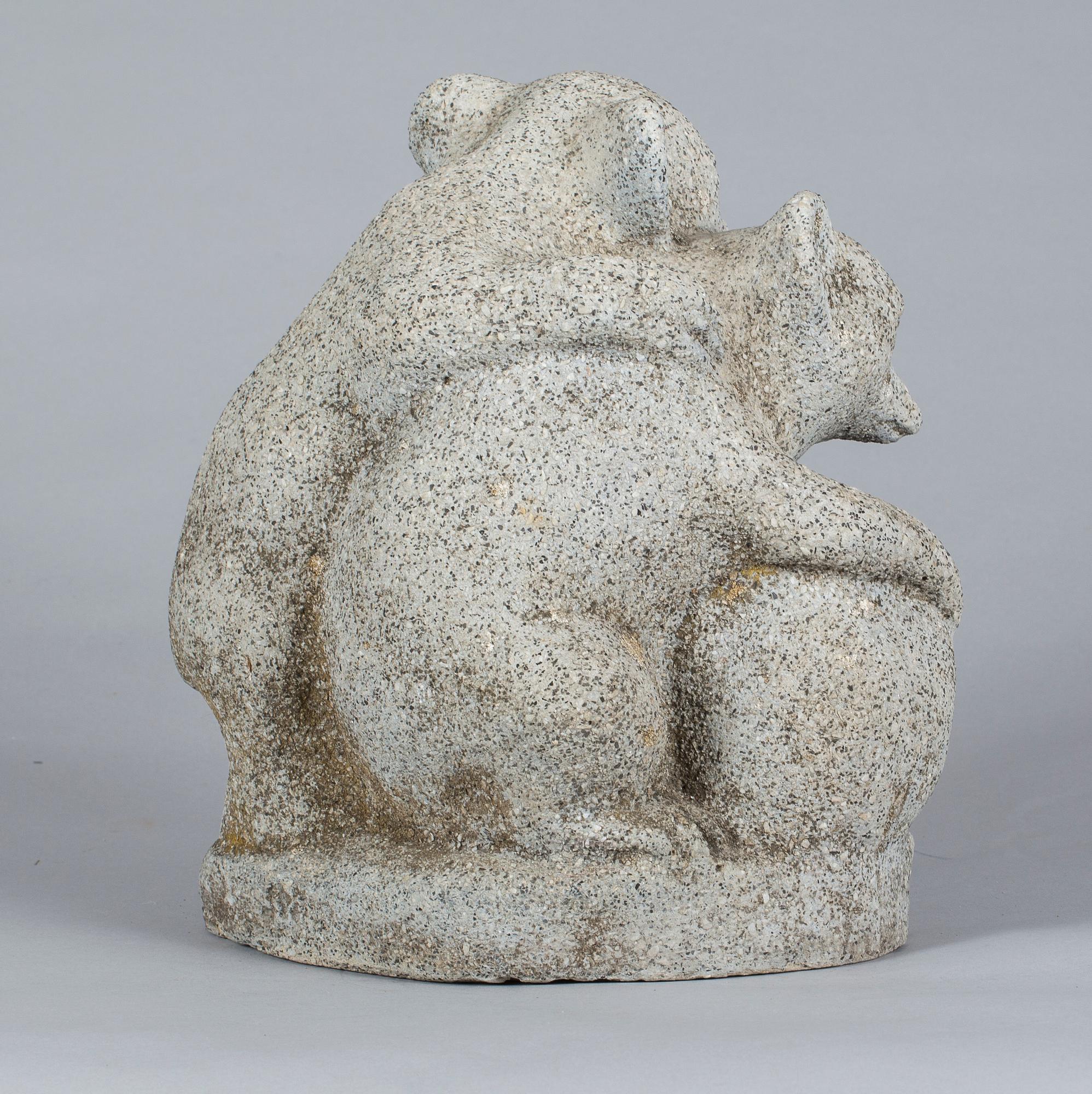 SKULPTUR, sten, 1900-tal.