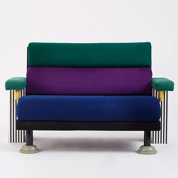 Michele De Lucchi, a "Lido" sofa, Memphis, Italy, post 1982.