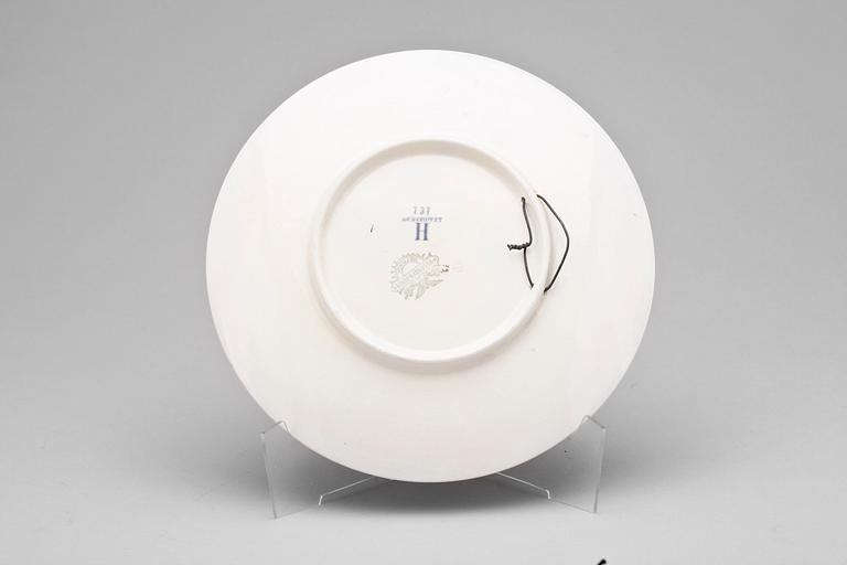 TALLRIKAR, 12 st, porslin, Villeroy & Boch, 1900-talets.