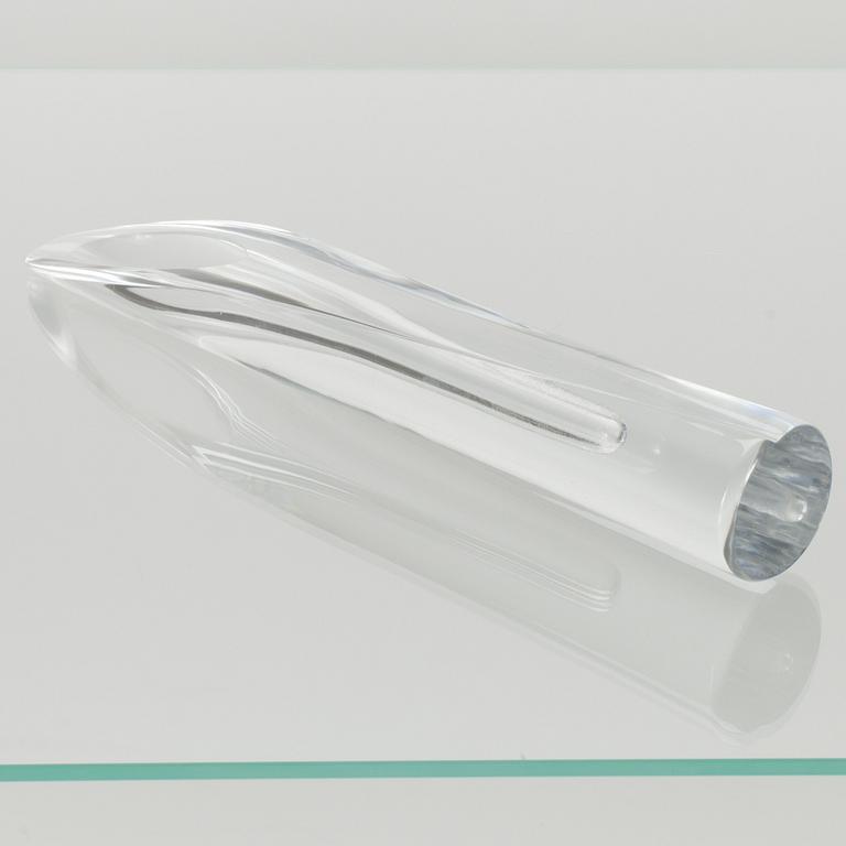 VAS, klart glas "Svärdslilja", Aimo Okkolin Riihimäen Lasi Oy, 1957-62.