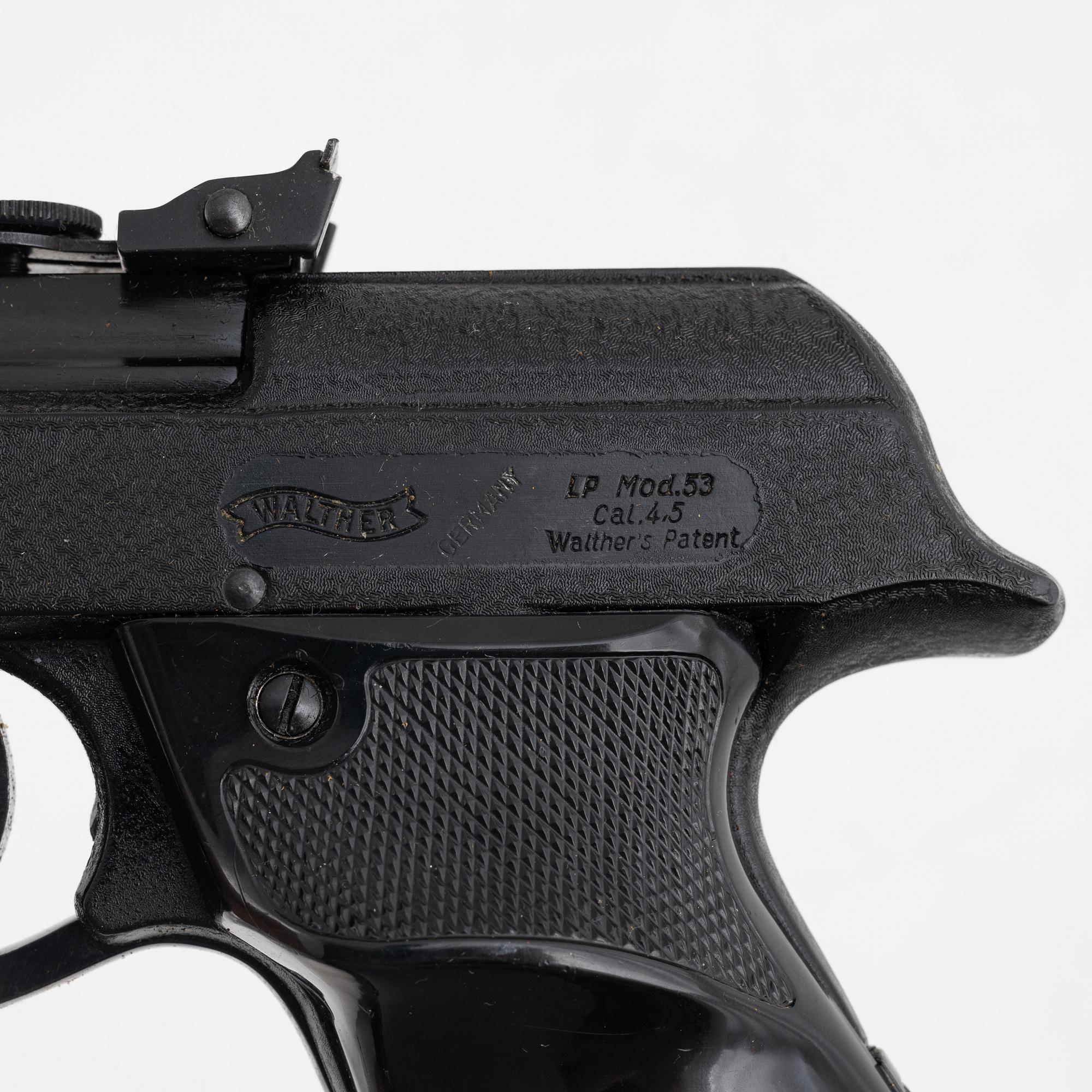 Luftpistol, Walther modell LP 53.