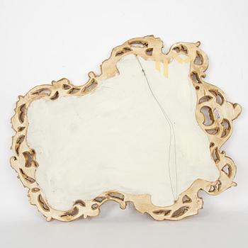A Rococo style mirror, Spain, 21st Century.