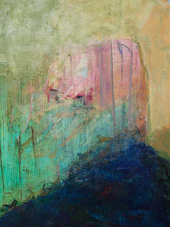 Marina Zitting, oil on canvas, signed and dated 1993.