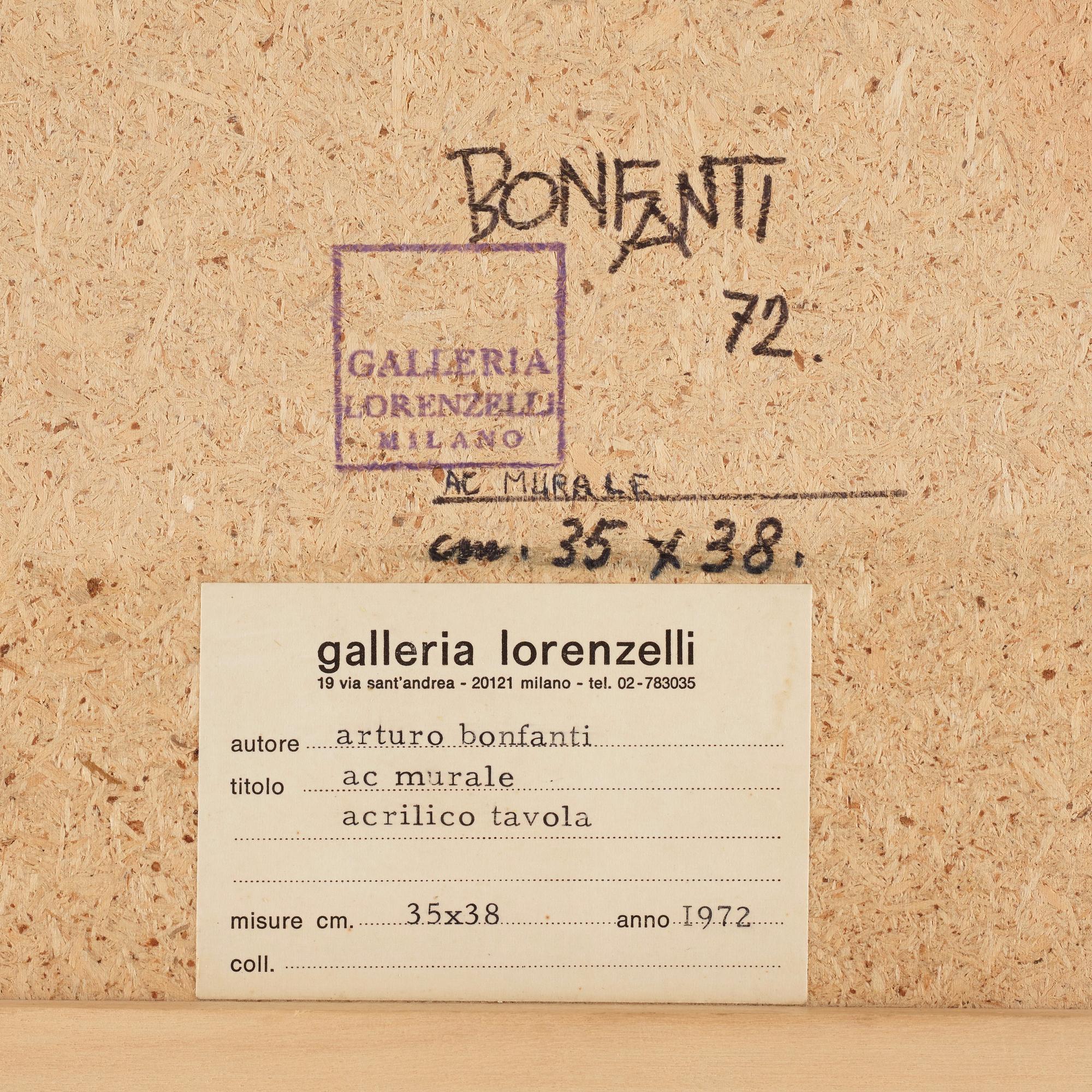 Arturo Bonfanti, "Ac Murale".