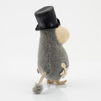 Atelier Fauni, Muminfigur, "Mumin pappa", Finland, 1950-60-tal.