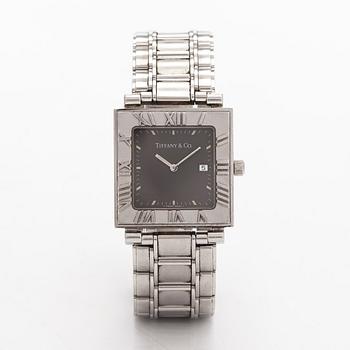 Tiffany & Co, Atlas, wristwatch, 28.5 x 28.5 mm.