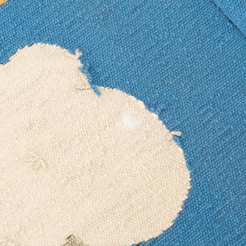 Pauli Vuorisalo, A signed wall textile 'Aurora' from late 20th century.