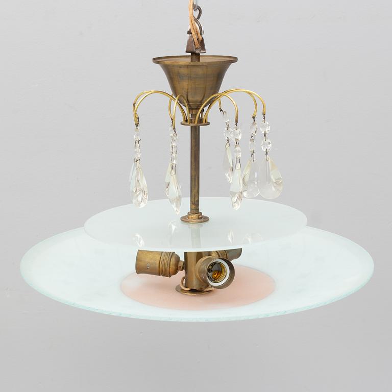 A ceiling lamp, 1920's/30's.