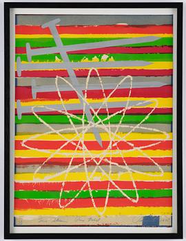 James Rosenquist, "Time Stream Prix" from: "Hommage aux Prix Nobel" (The Nobel Prize Portfolio).