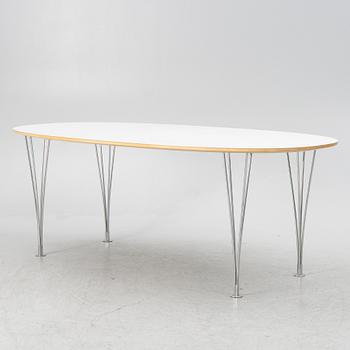 Bruno Mathsson & Piet Hein, dining table, "Superellipse", Bruno Mathsson International, Värnamo, 2011.