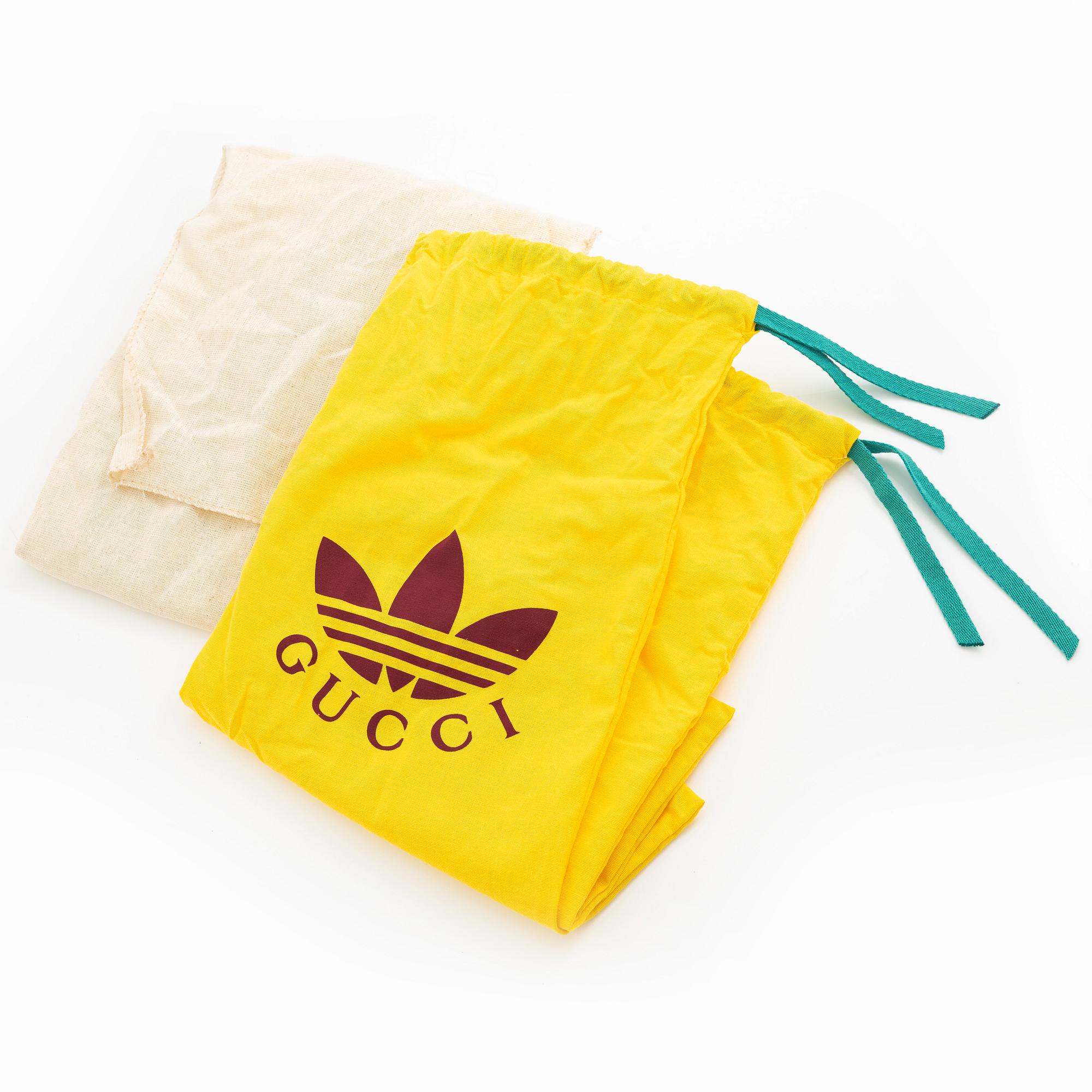 Gucci, /Adidas, sneakers, "Gazelle", storlek US 9 / Fr 41 1/3.