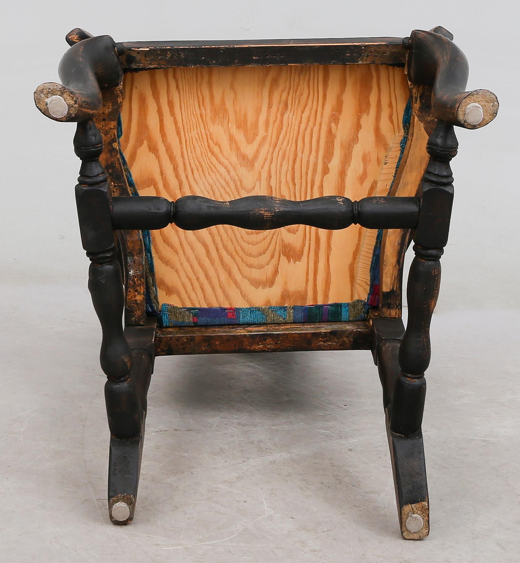 SKRIVSTOL, senbarock, 1700-tal.